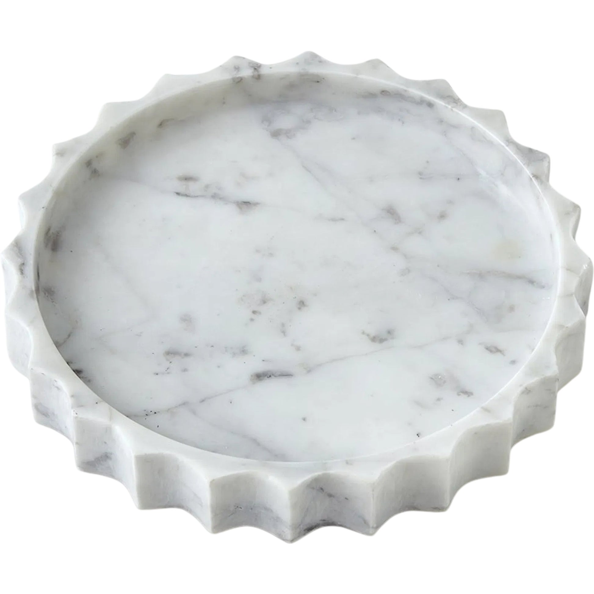 Ionic Tray by Global Views in marble. Made from unique in a modern style.