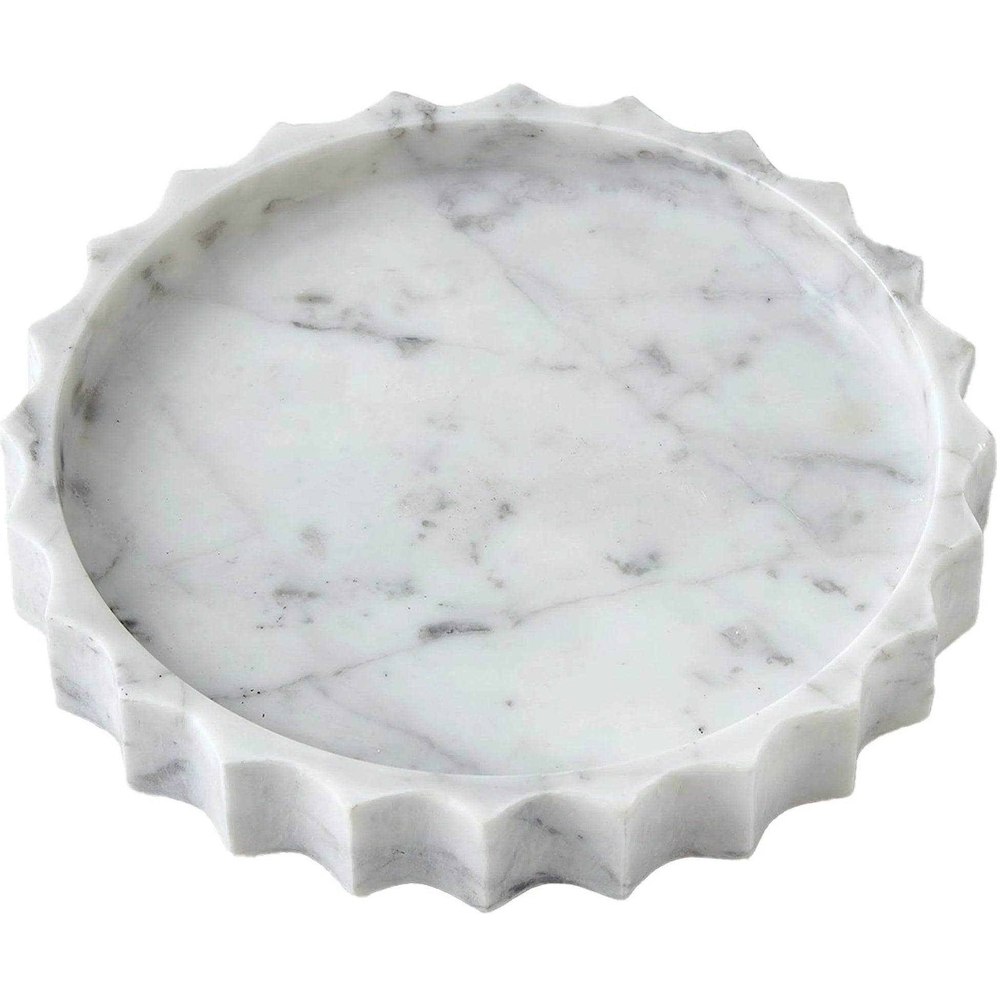 Ionic Tray by Global Views in marble. Made from unique in a modern style.