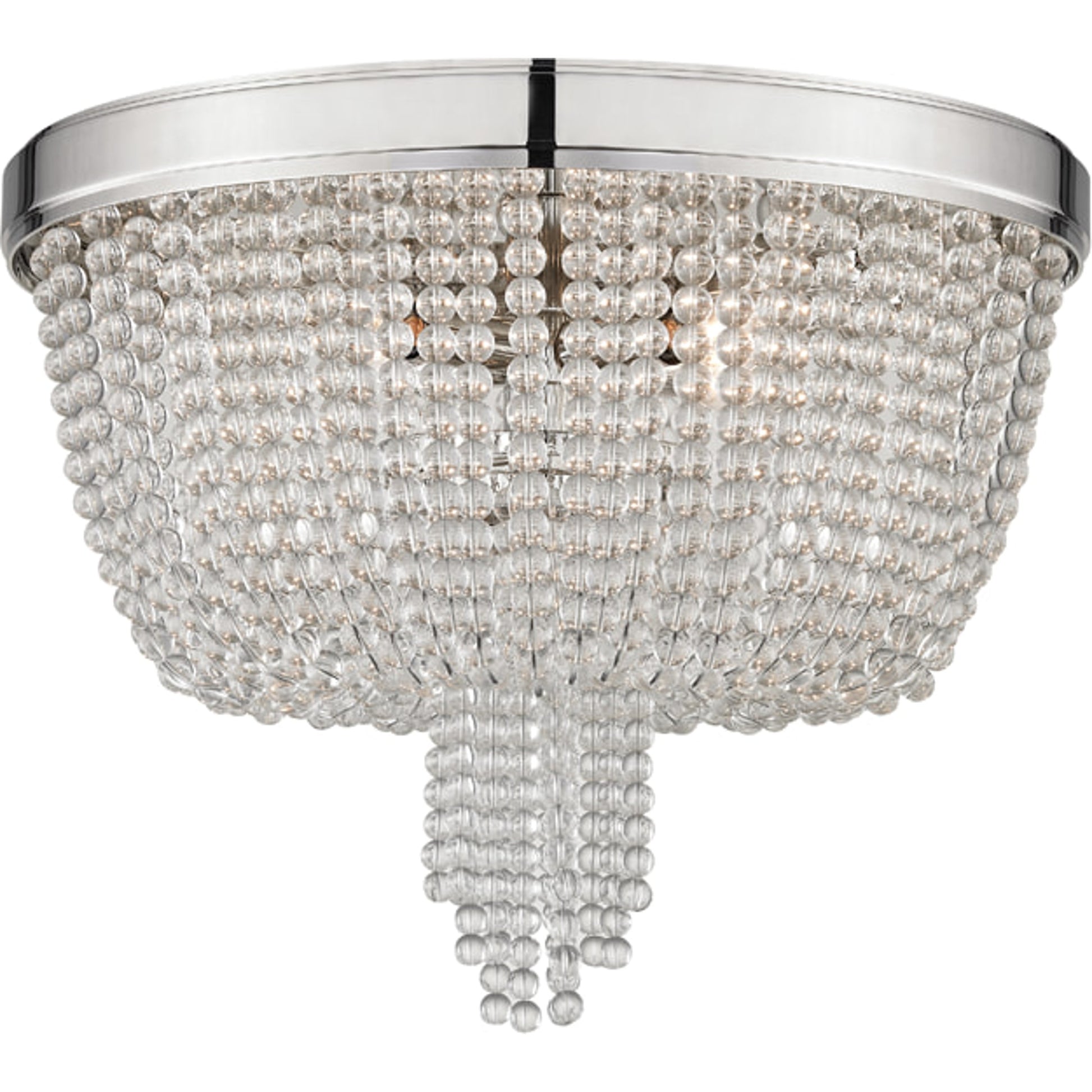 Royalton Flush Mount by Hudson Valley in aged brass. Made from brass in a transitional style.