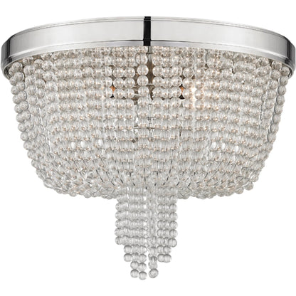 Royalton Flush Mount by Hudson Valley in aged brass. Made from brass in a transitional style.