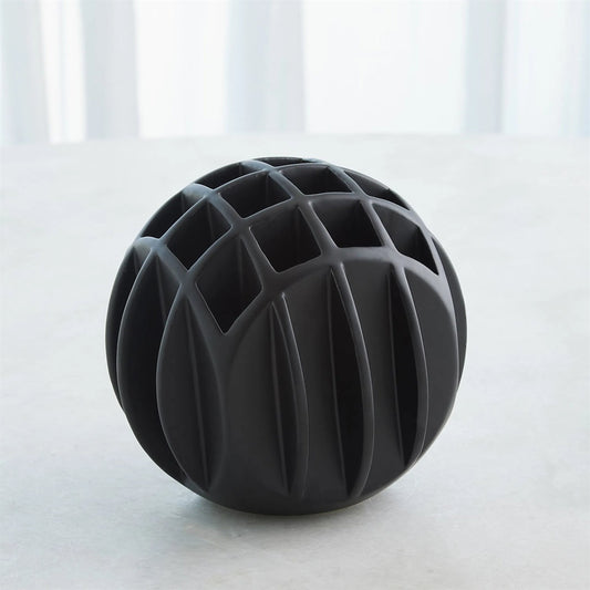 Bud Ball Vase by Global Views. Made from earthenware in a modern style.