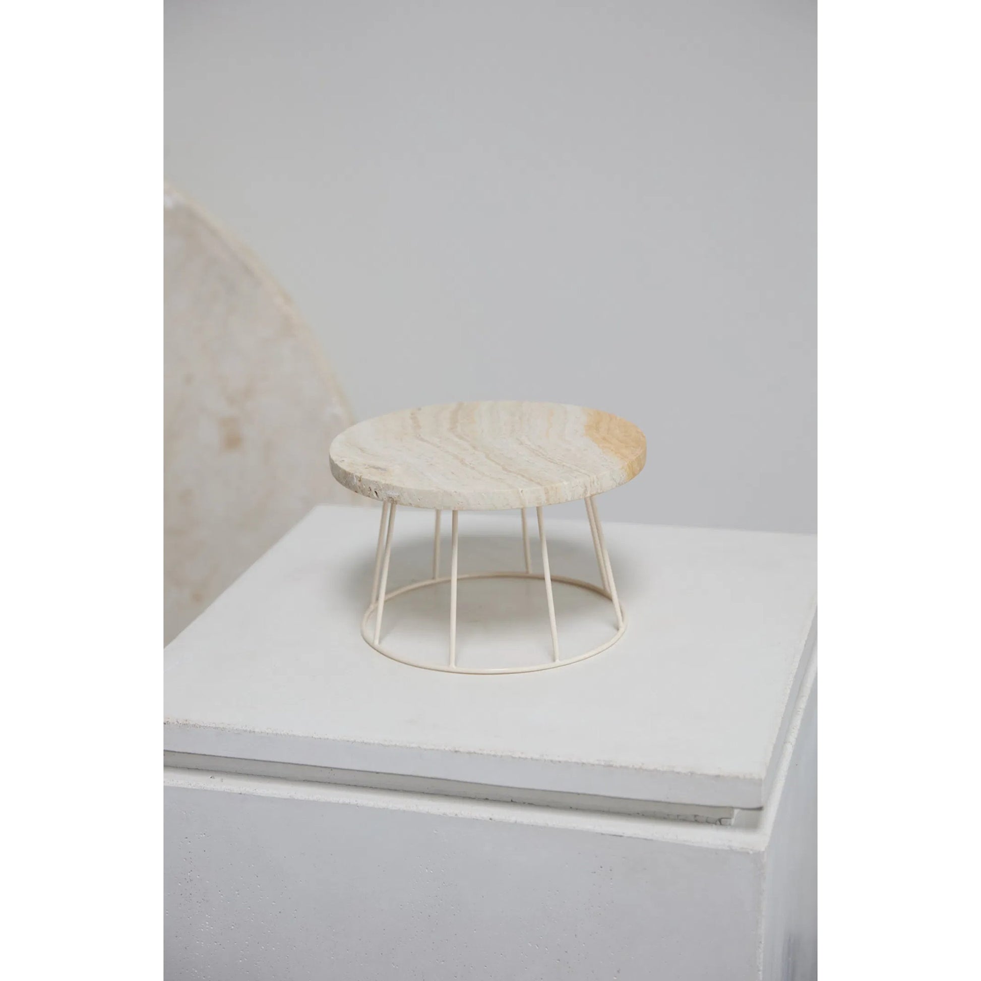 Edith Riser by Accent Decor in brown. Made from natural stone in a unique style.