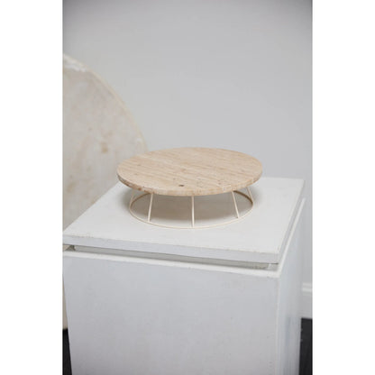 Edith Riser by Accent Decor in brown. Made from natural stone in a unique style.