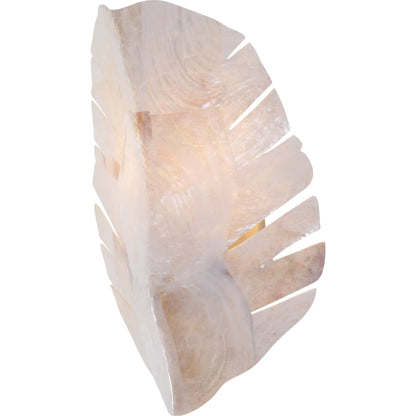 Banana Sconce by Varaluz in gold. Made from unique in a coastal style.