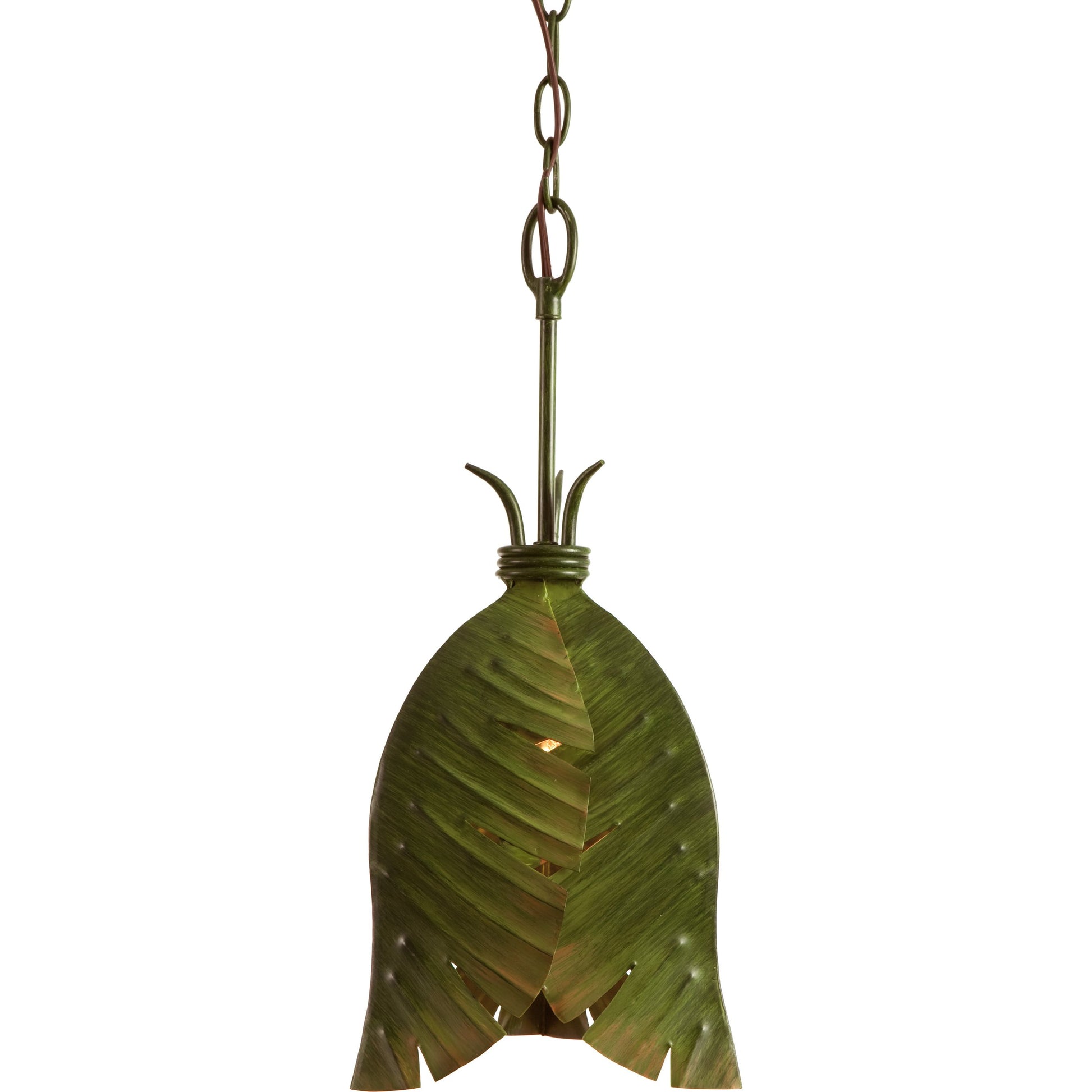 Mini Pendant by Varaluz in banana leaf. Made from banana leaf, recycled steel in a coastal style.