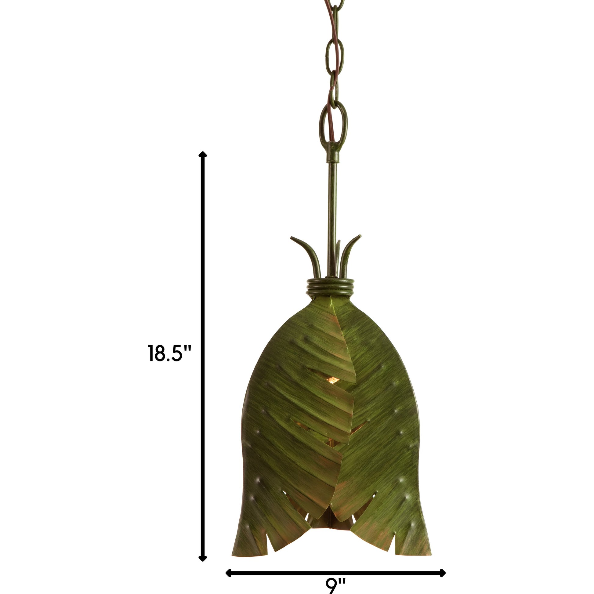 Mini Pendant by Varaluz in banana leaf. Made from banana leaf, recycled steel in a coastal style.