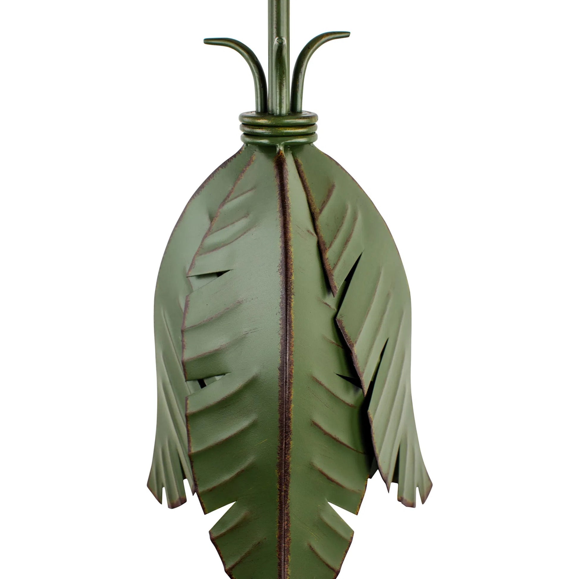 Mini Pendant by Varaluz in banana leaf. Made from banana leaf, recycled steel in a coastal style.