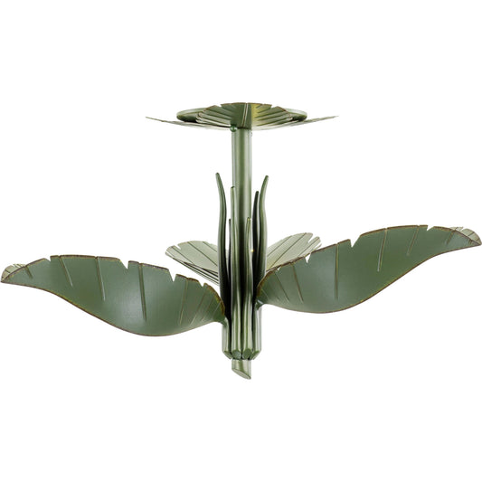 Banana Leaf Semi-Flush by Varaluz in banana leaf. Made from unique in a modern style.
