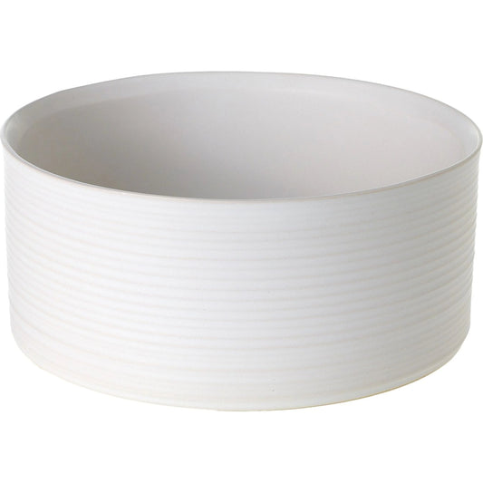 Decatur Bowl by Accent Decor in off-white. Made from ceramic in a modern style.