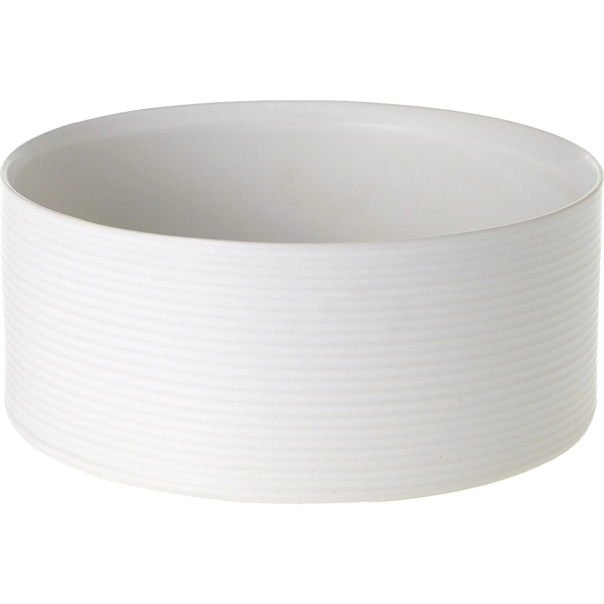 Decatur Bowl by Accent Decor in off-white. Made from ceramic in a modern style.