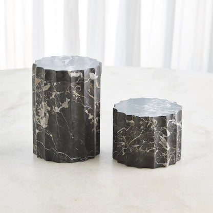 Ionic Tray by Global Views in marble. Made from unique in a modern style.