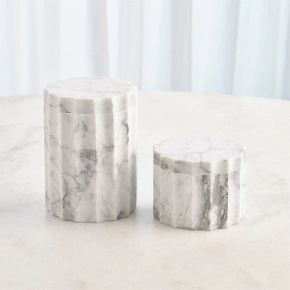 Ionic Tray by Global Views in marble. Made from unique in a modern style.