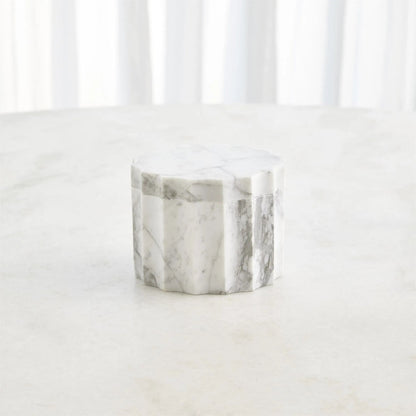 Ionic Tray by Global Views in marble. Made from unique in a modern style.
