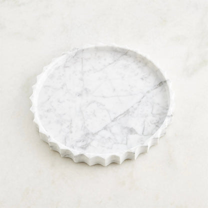 Ionic Jar by Global Views in marble. Made from unique in a modern style.