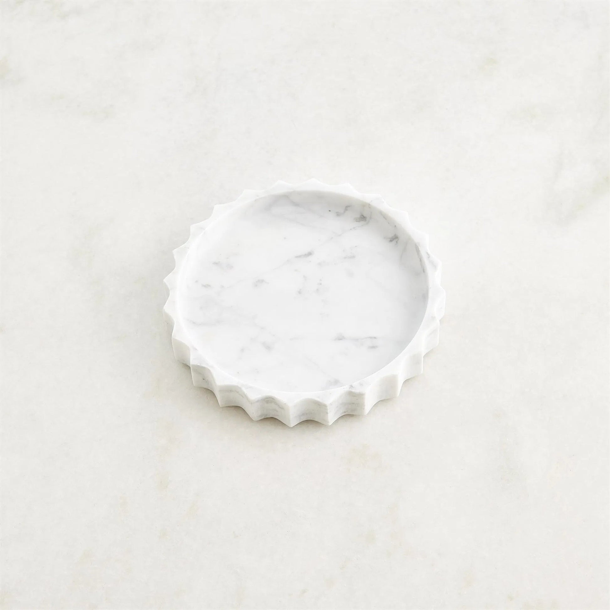 Ionic Tray by Global Views in marble. Made from unique in a modern style.
