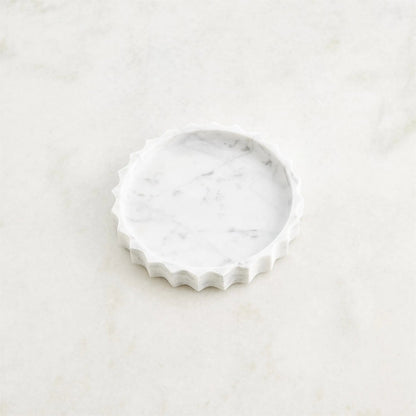 Ionic Tray by Global Views in marble. Made from unique in a modern style.