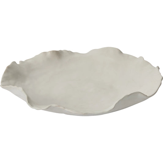 Imagine Bowl by Accent Decor in white. Made from ceramic in a unique style.