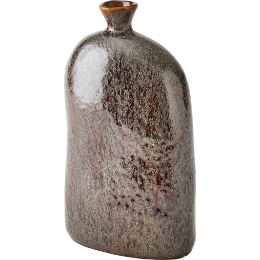 Cinnabar Bottle by Global Views in natural, red. Made from unique in a modern style.