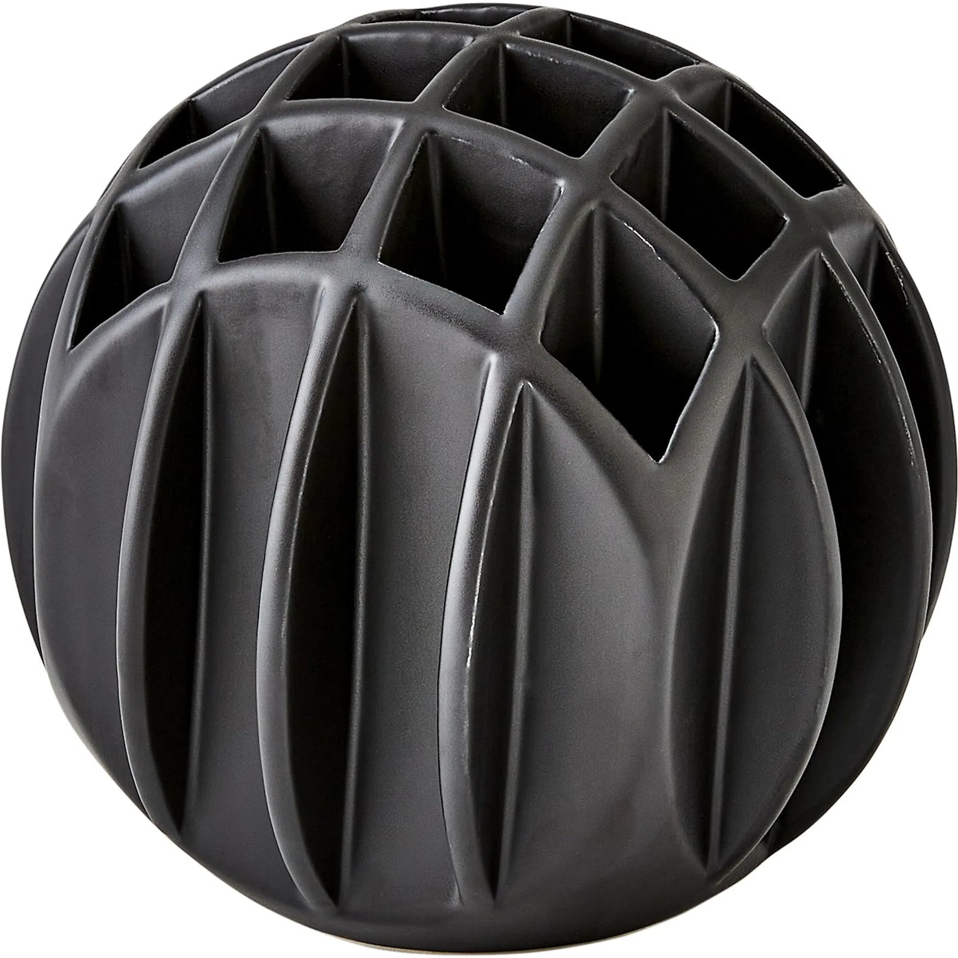 Bud Ball Vase by Global Views. Made from earthenware in a modern style.