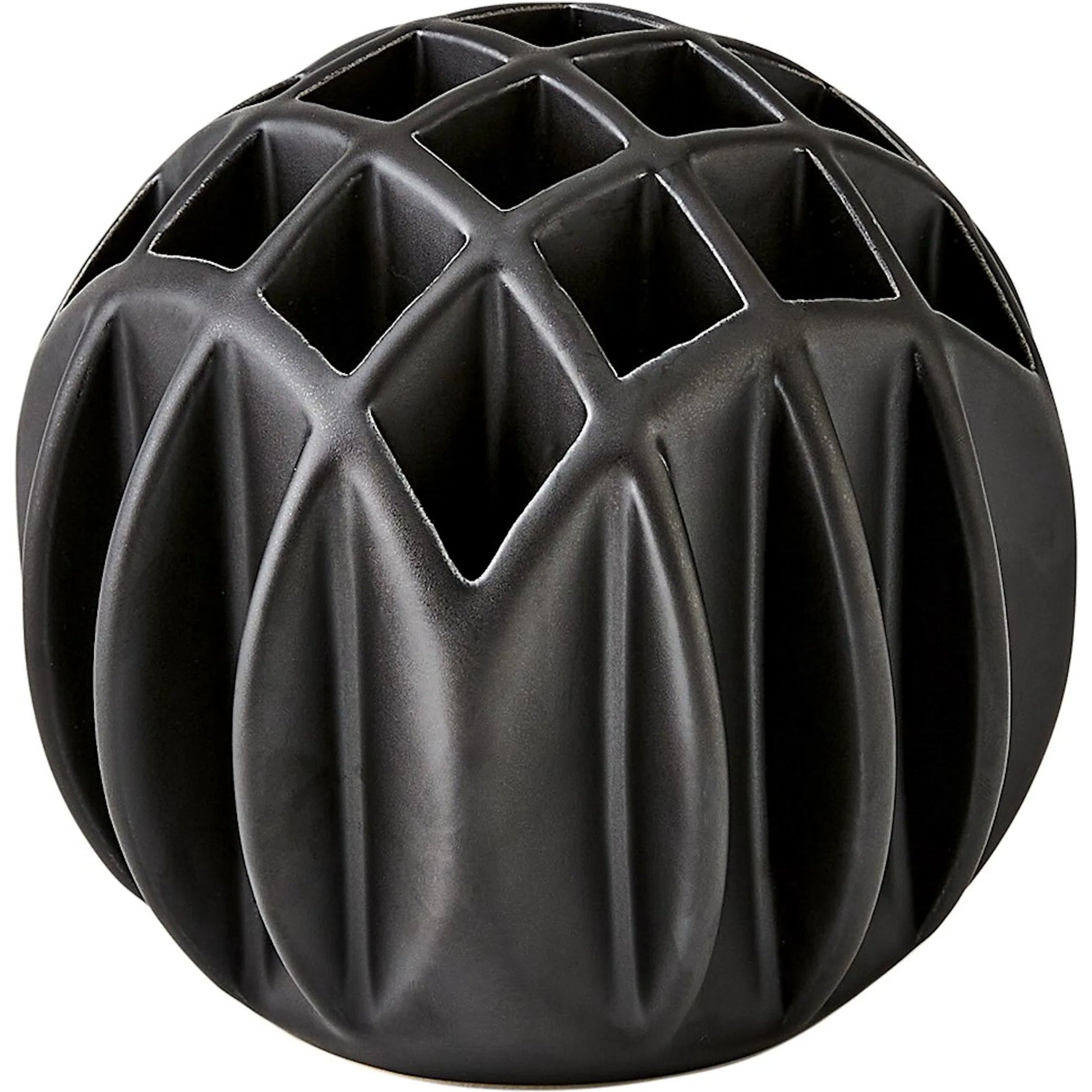 Bud Ball Vase by Global Views. Made from earthenware in a modern style.