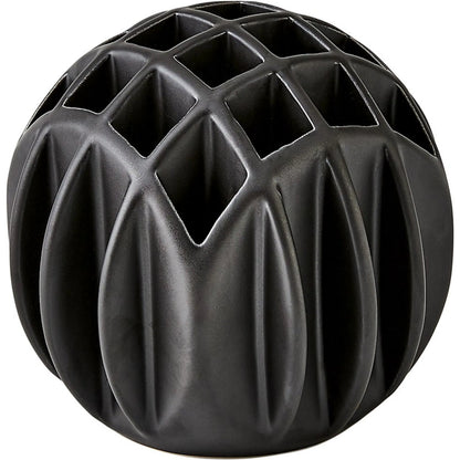Bud Ball Vase by Global Views. Made from earthenware in a modern style.