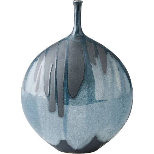 Splash Bottle by Global Views. Made from earthenware in a unique style.