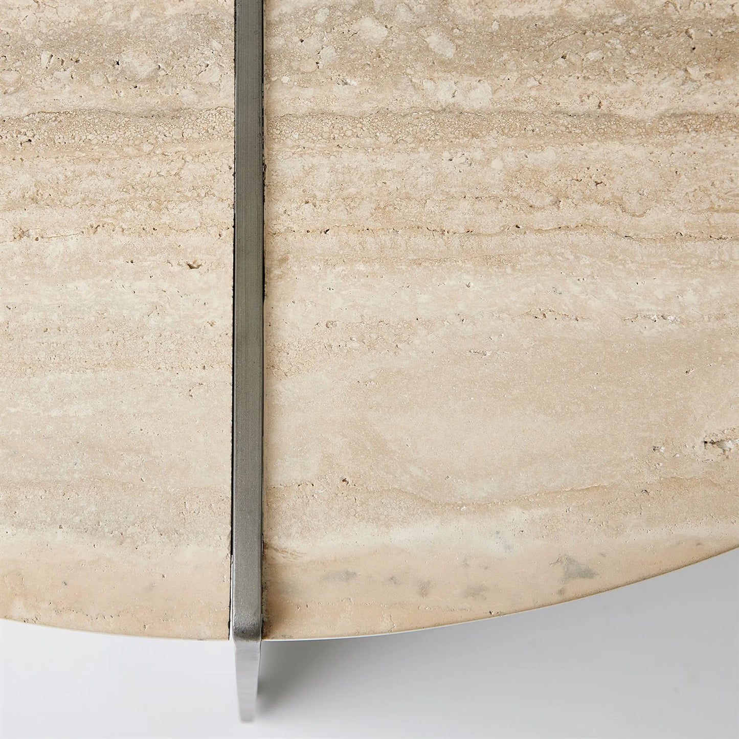 003 SI-2324514 | Closeup | Sundial Accent Table by Global Views in brown, natural. Made from unique in a transitional style.