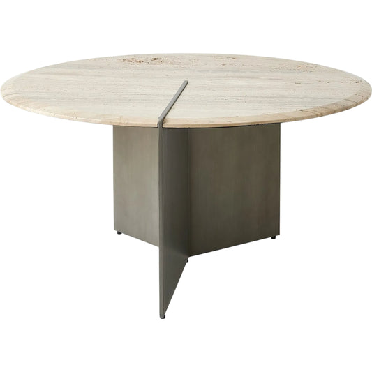 Sundial Cocktail Table by Global Views in natural, brown. Made from unique in a unique style.