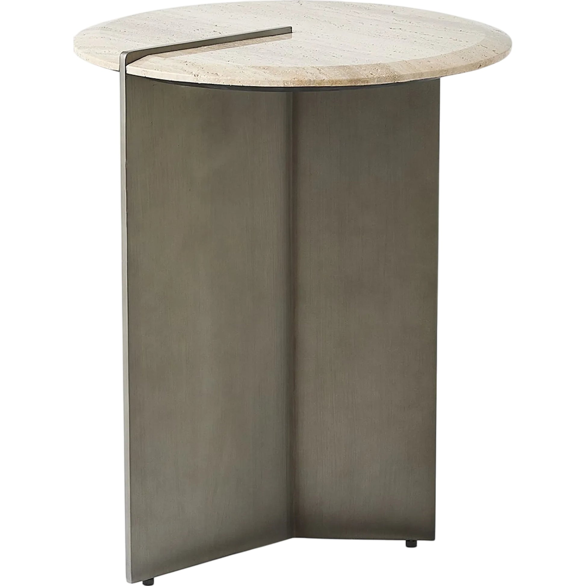 Sundial Accent Table by Global Views in brown, natural. Made from unique in a transitional style.