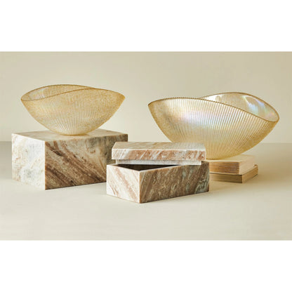 Pleated Bowl by Global Views. Made from unique in a eclectic & global style.