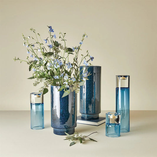 Radiant T-Light Holders/Vases by Global Views in clear. Made from unique in a unique style.