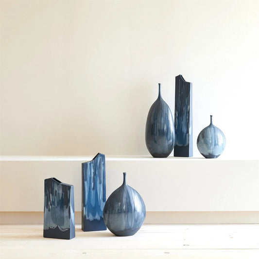 Splash Bottle by Global Views. Made from earthenware in a unique style.