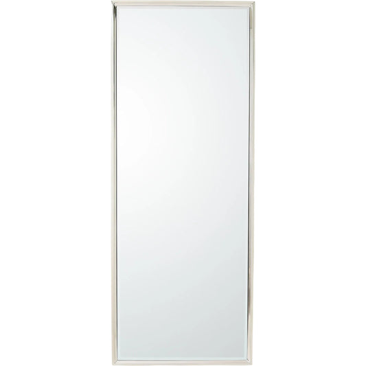 Reeves Floor Mirror by Global Views. Made from mdf, mirror, stainless steel in a transitional style.