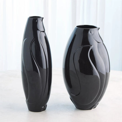 Penguin Vase by Global Views. Made from ceramic in a modern style.