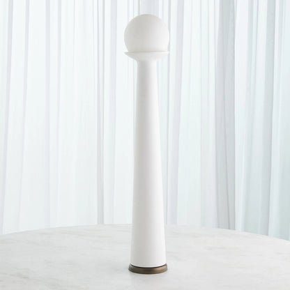 Alabaster Bulb Tower Lamp by Global Views. Made from unique in a modern style.