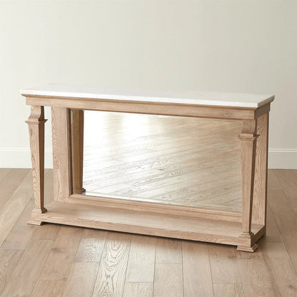 Josephine Console by Global Views in marble. Made from unique in a unique style.