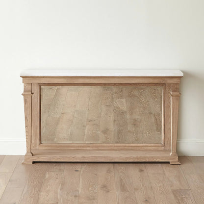 Josephine Console by Global Views in marble. Made from unique in a unique style.