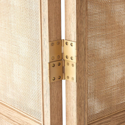 Josephine Screen by Global Views in blackened oak. Made from unique in a transitional style.
