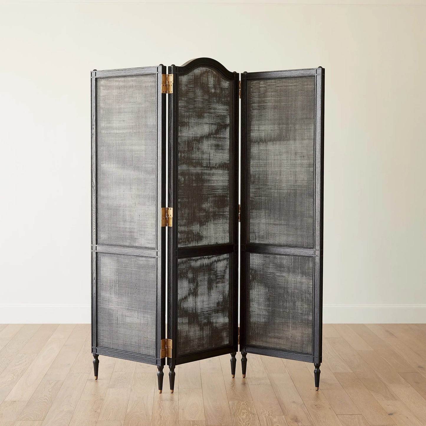 014 SI-2323841 | Additional Silo | Josephine Screen by Global Views in blackened oak. Made from unique in a transitional style.
