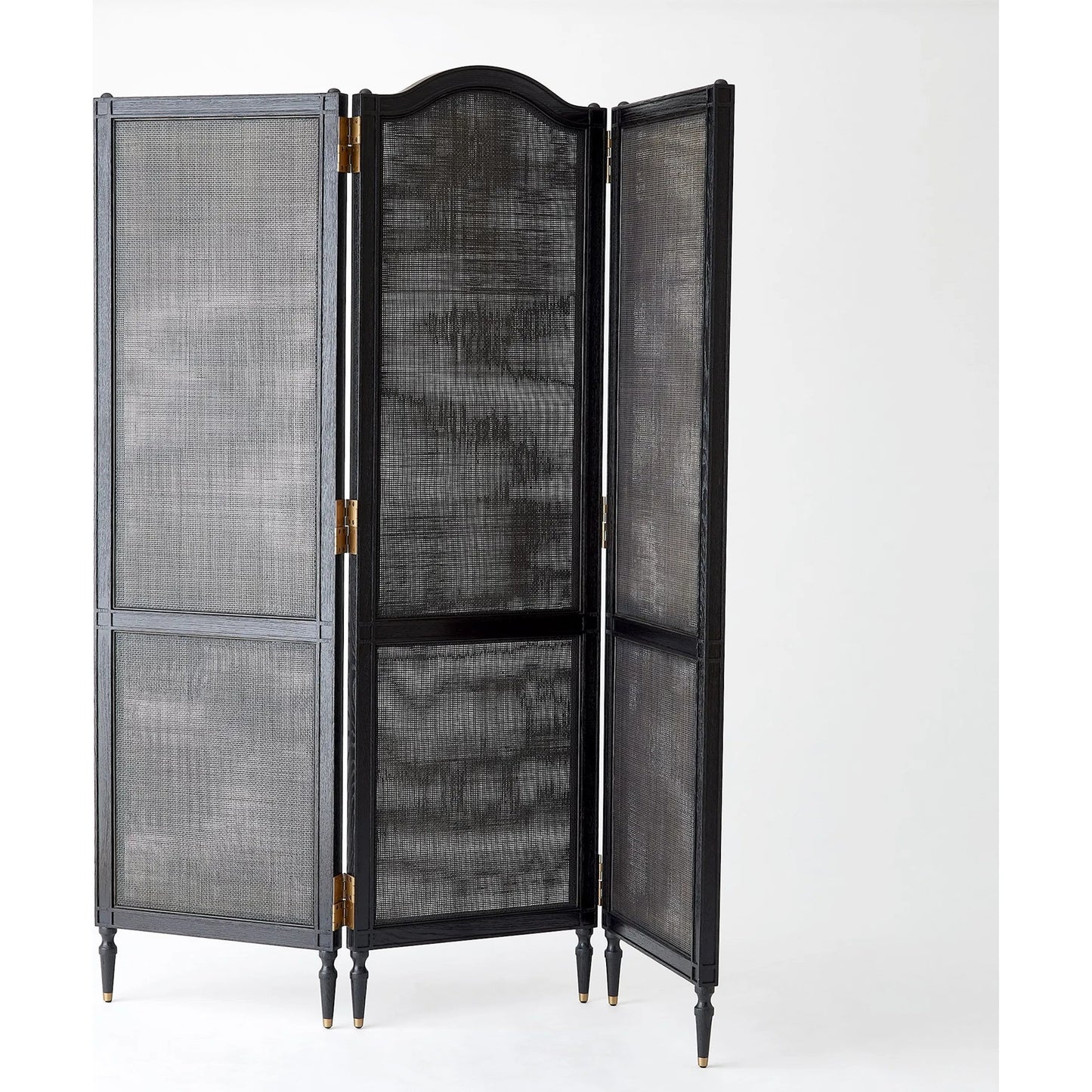 015 SI-2323841 | Additional Silo | Josephine Screen by Global Views in blackened oak. Made from unique in a transitional style.