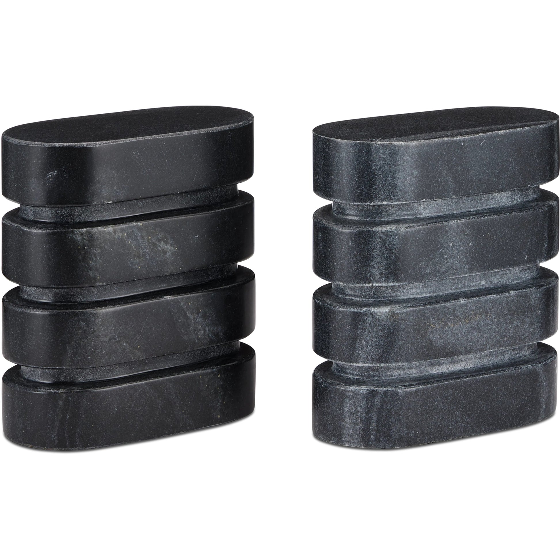 Bheslana Marble Object Set by Currey and Company in natural. Made from bheslana marble in a modern style.