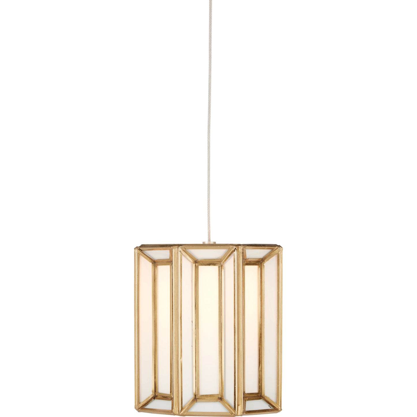 001 SI-1894264 | Primary Silo | Daze 1-LIGHT Multi-Drop Pendant by Currey and Company in antique brass, white, painted silver. Made from frosted glass in a modern style.