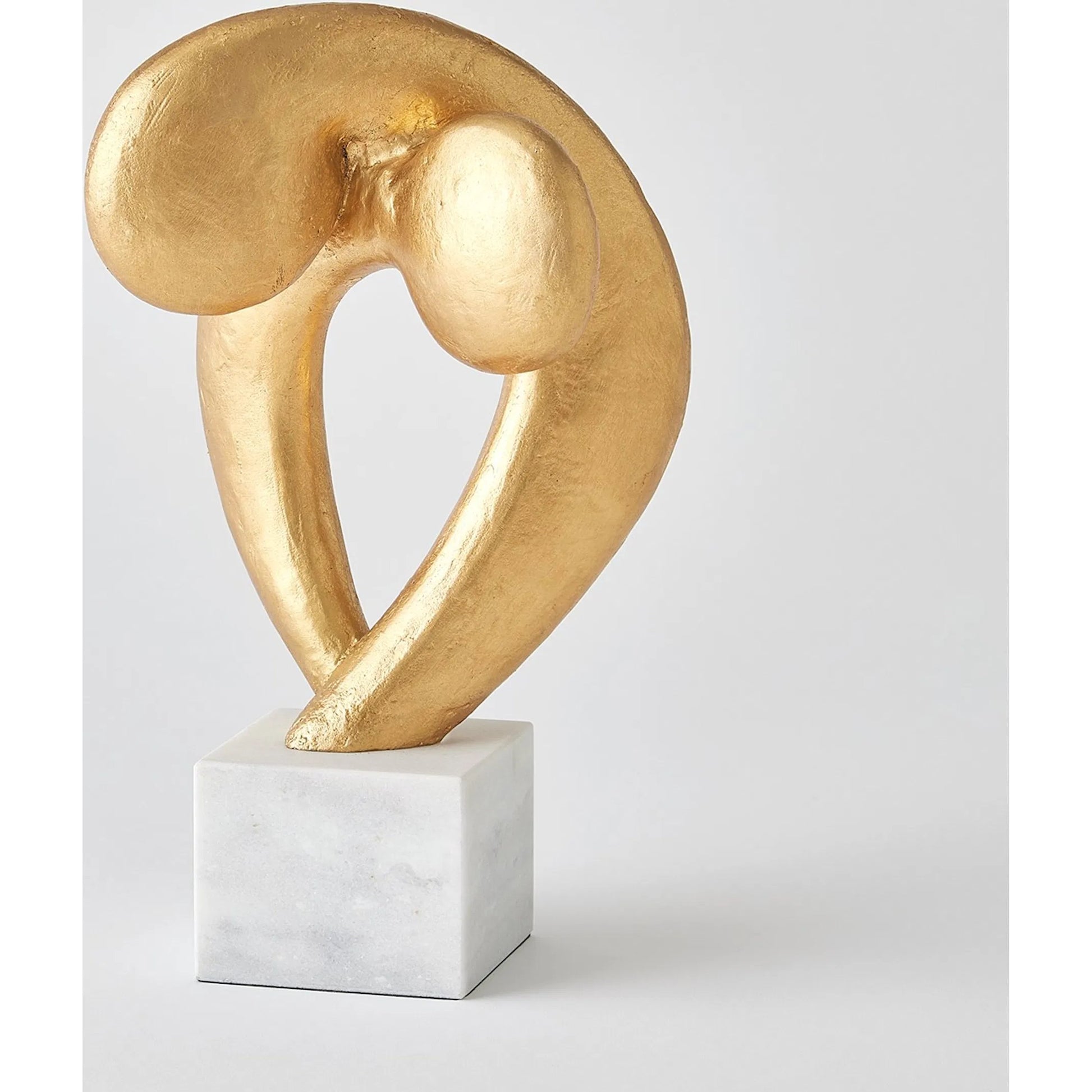 Align Sculpture by Global Views. Made from cast iron, marble in a modern style.
