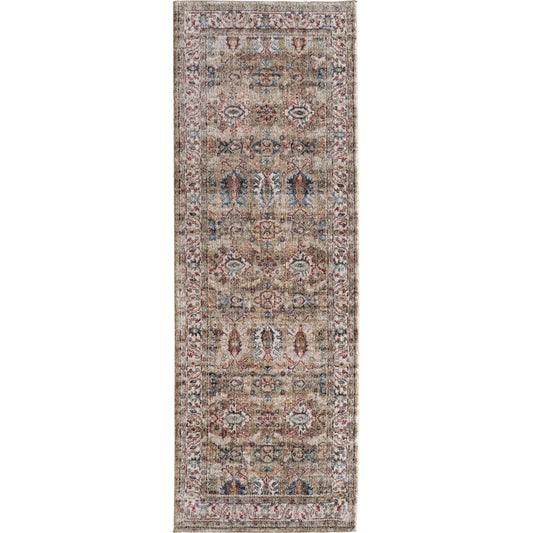 Pearson Traditional Persian PRS39SJF Rug by Feizy in green, ivory, blue. Made from polyester in a unique style.