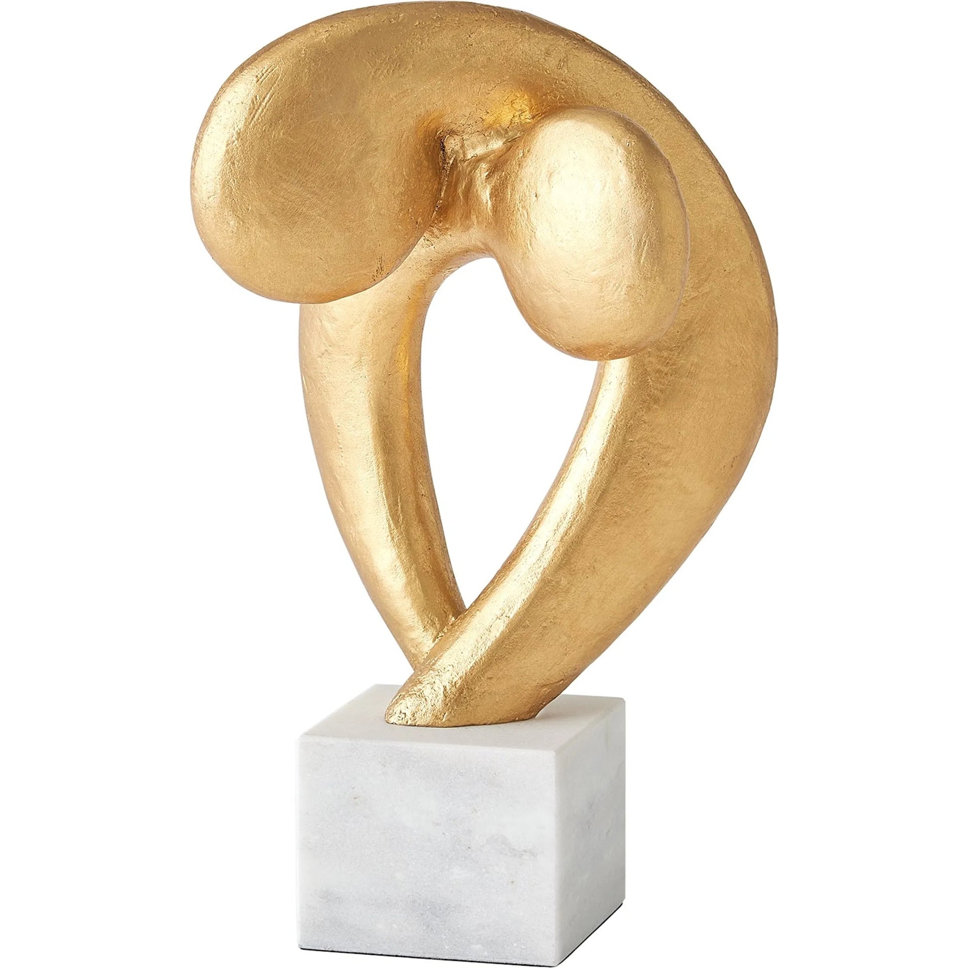 Align Sculpture by Global Views. Made from cast iron, marble in a modern style.
