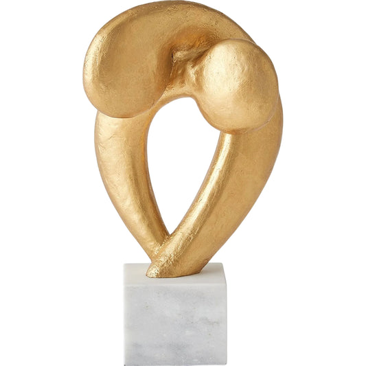 Align Sculpture by Global Views. Made from cast iron, marble in a unique style.