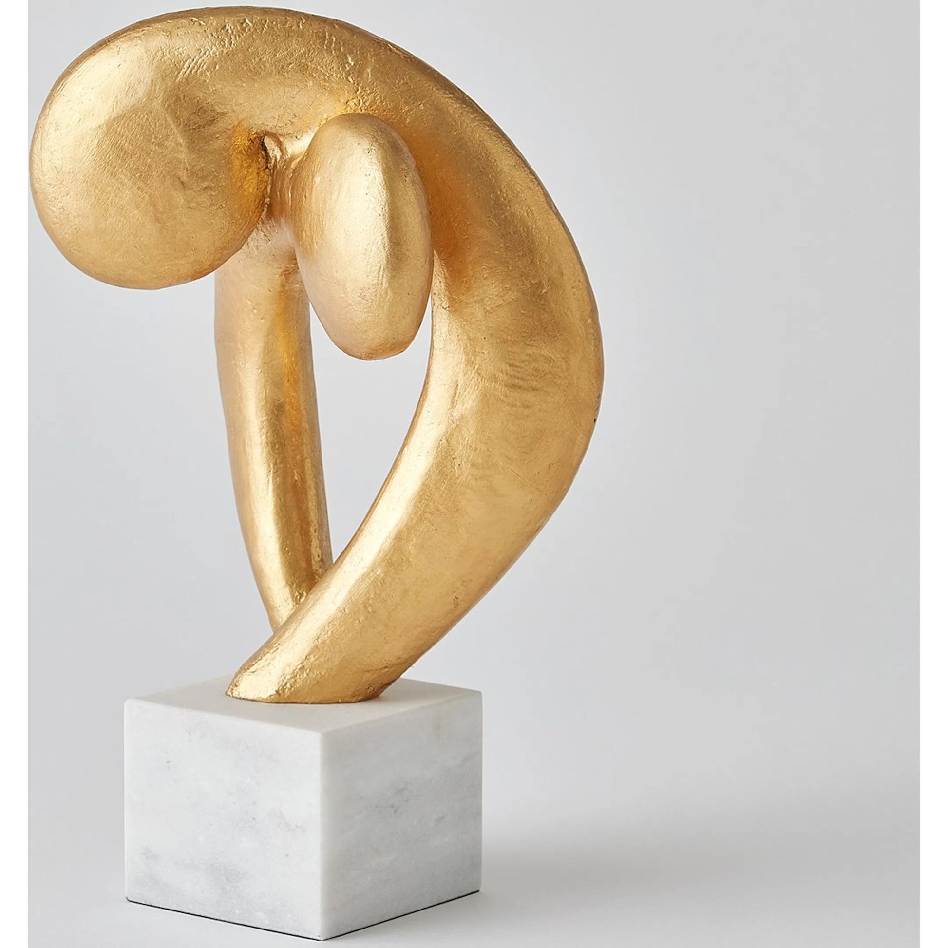 Align Sculpture by Global Views. Made from cast iron, marble in a modern style.