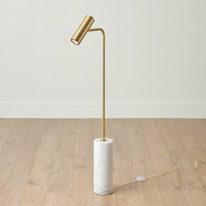 Spotlight Floor Lamp by Global Views in red and marble. Made from unique in a unique style.