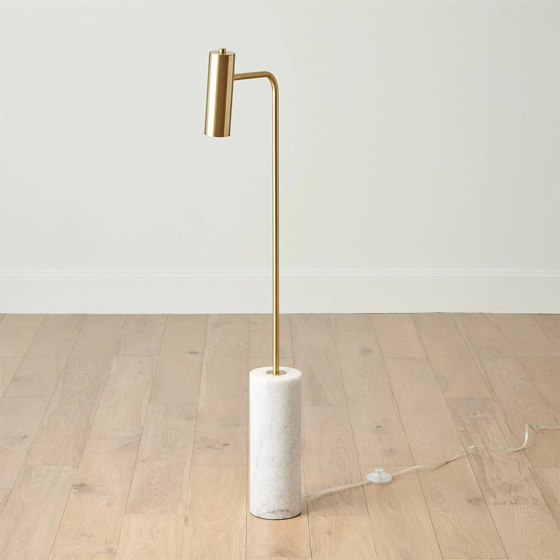 Spotlight Floor Lamp by Global Views in red and marble. Made from unique in a unique style.