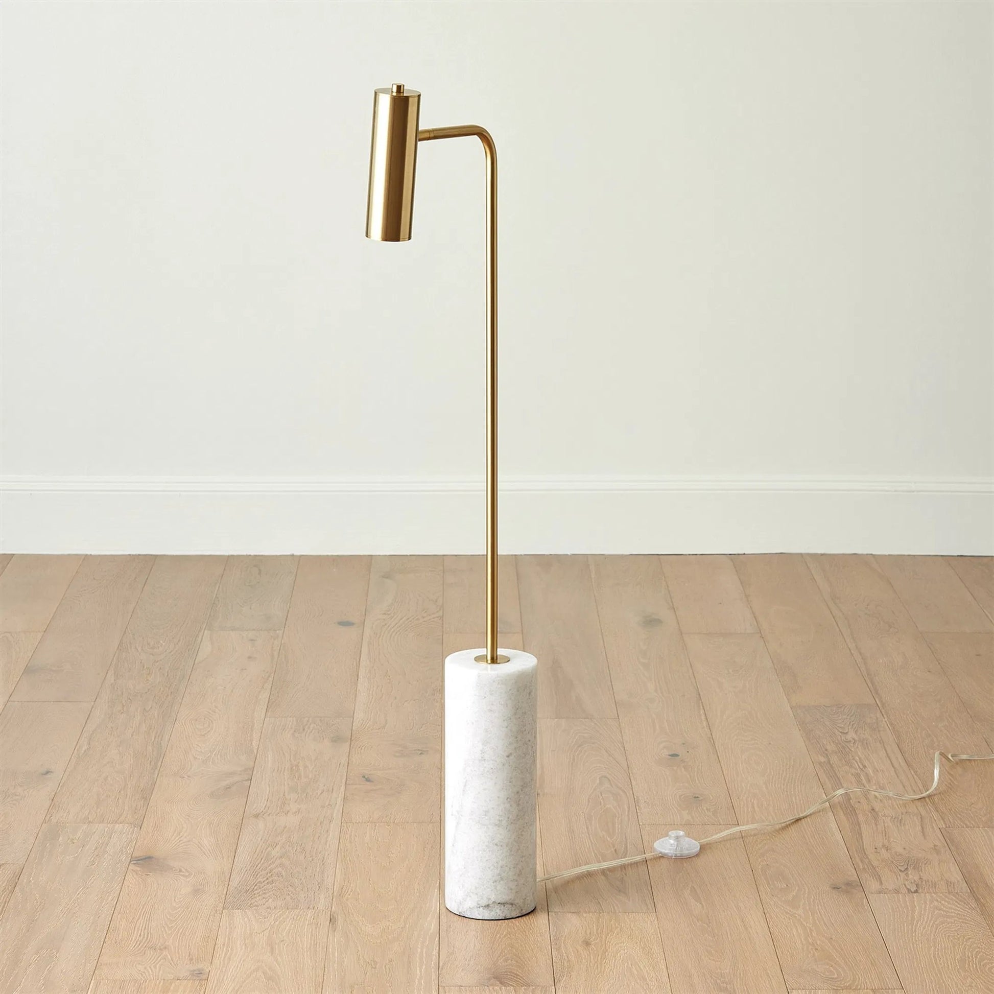 Spotlight Floor Lamp by Global Views in red and marble. Made from unique in a unique style.